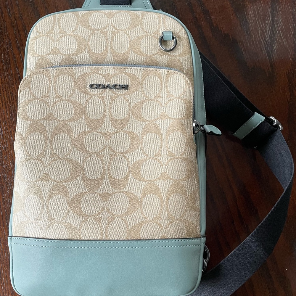 Graham Color block cross body/backpack